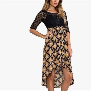Free people lonesome dove lace dress size 2